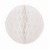Honeycomb - papier - wit - 15cm