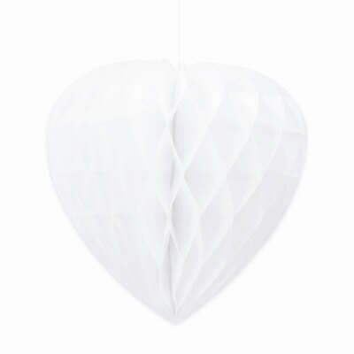 Honeycomb - pompom - wit - 20cm