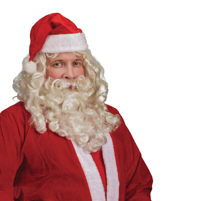 Kerstmannen - pruik en baard