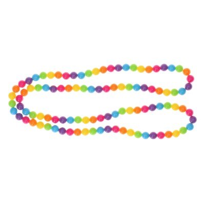 Ketting - regenboog - kralen