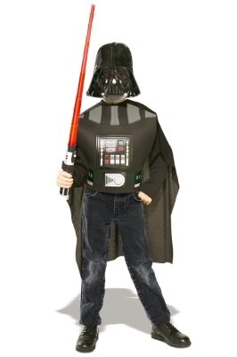 Kostuum - Darth Vader - groen - kinderen - one size