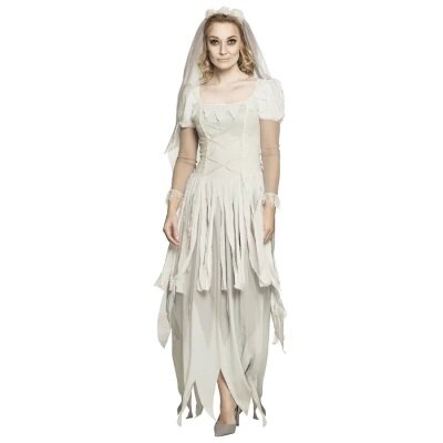 Kostuum - Ghost bride - wit - dames - maat 36/38