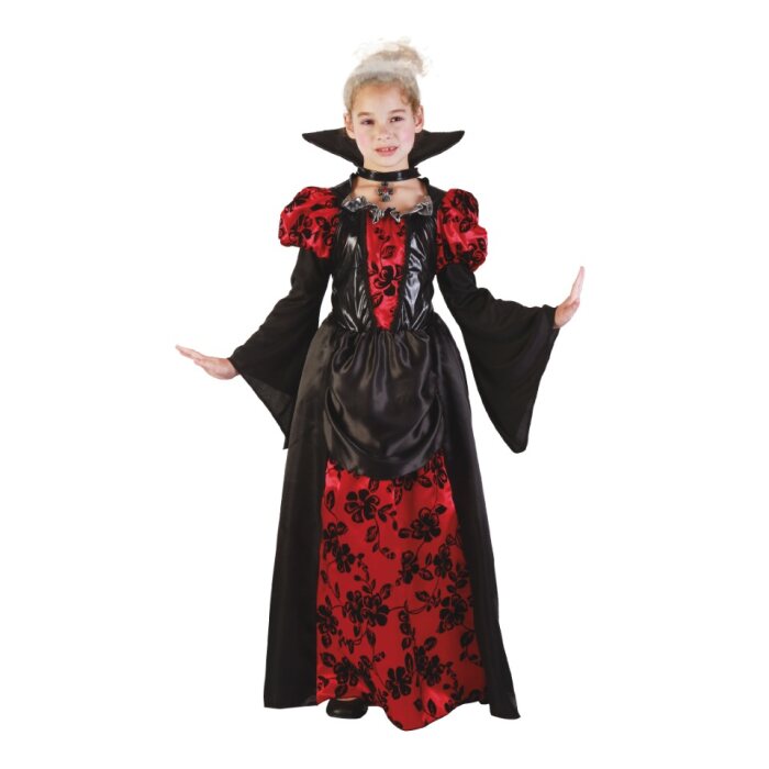 Kostuum - Halloween - vampier - meisje - maat M