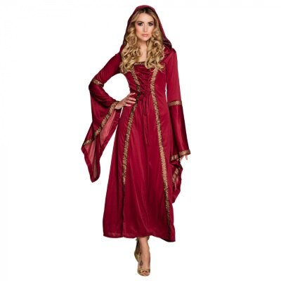 Kostuum - Lady Gwendolyn - rood - maat 44/46