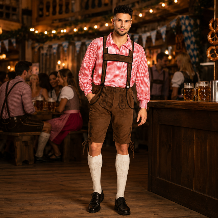 kostuum-lederhosen-werner-bruin-rood-heren-maat-54-56