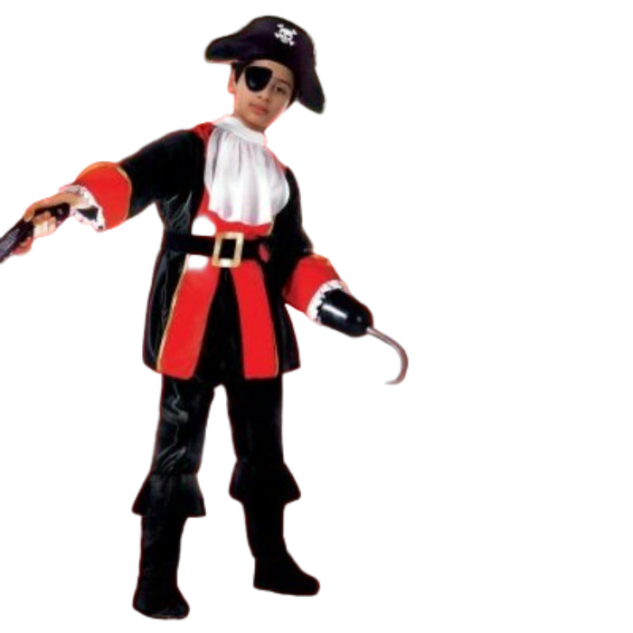 Kostuum - piraat - meerkleurig - jongen - 4-6 jaar