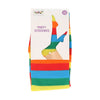 Kousen regenboog one size