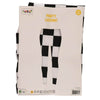 Party Legging zwart wit geblokt - one size