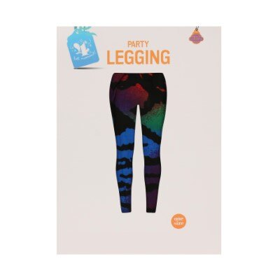 Legging - zebra - meerkleurig - one size