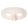 Masker - blanco - half gelaat - rond -wit