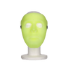 Masker - gezichtsbedekkend - neon - glow in te dark - geel