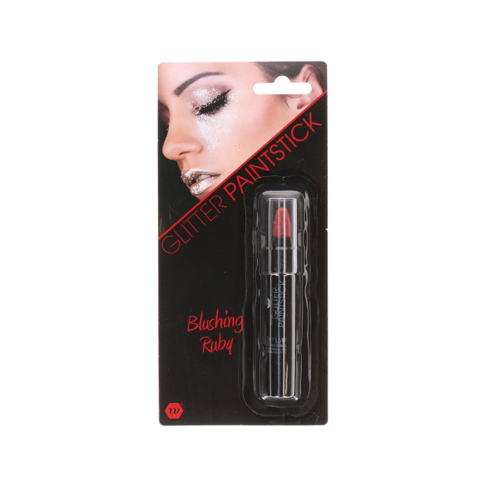 Paintstick glitter rood 3,5g