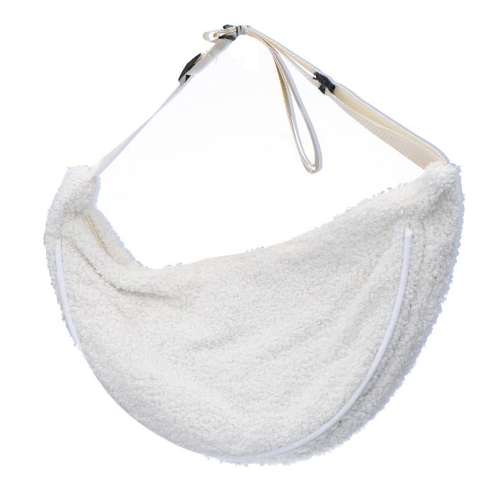 schoudertas teddy off-white