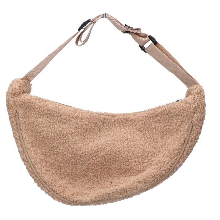 schoudertas teddy taupe