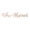 Slinger - Just married - roségoud - 80cm
