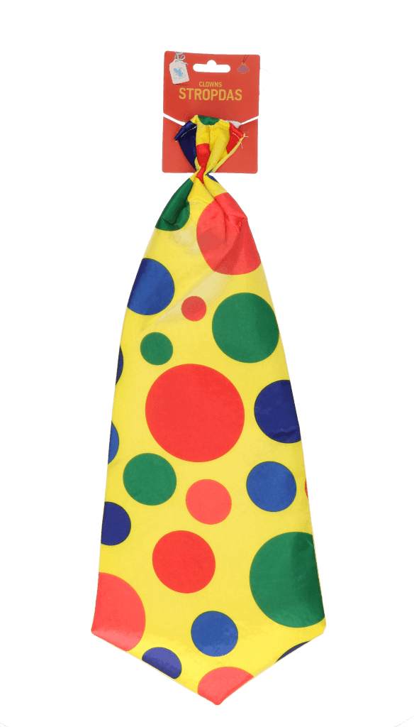 Stropdas clown meerkleurig