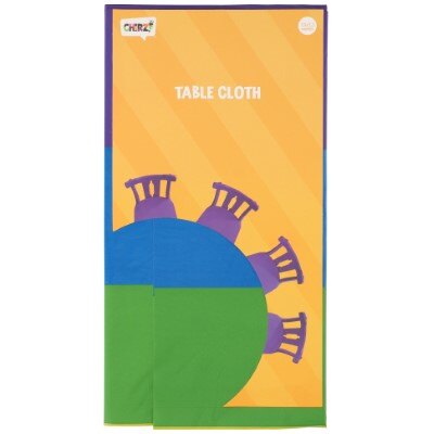 Tafelkleed - regenboog - 2,7 x 1,3m