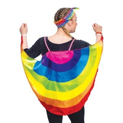 Vleugels - regenboog - one size