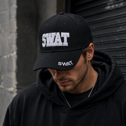 Cap SWAT zwart
