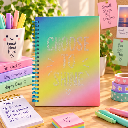 Notitieboek Choose to Shine