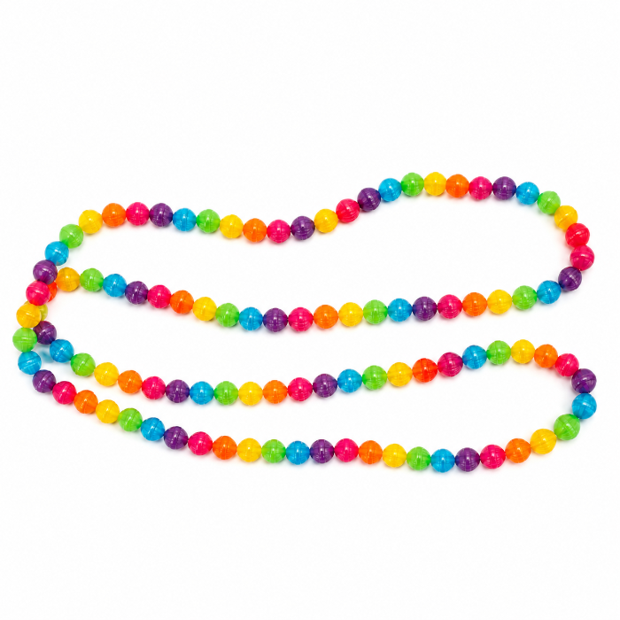 Ketting kralen regenboog