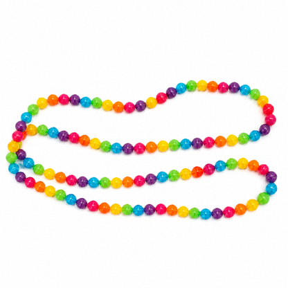 Ketting kralen regenboog