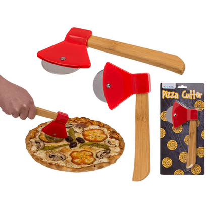 Pizzasnijder bijl 18cm