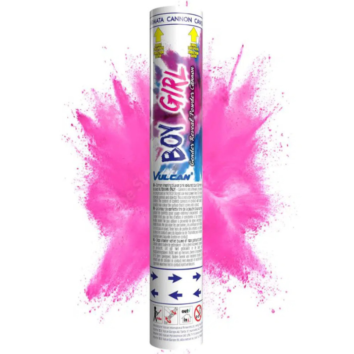 Girl Gender reveal poeder shooter