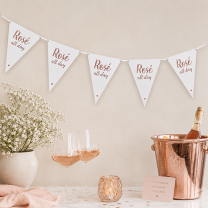 Vlaggenlijn Rose all day
