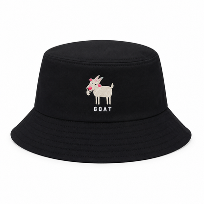 Buckethoed GOAT zwart