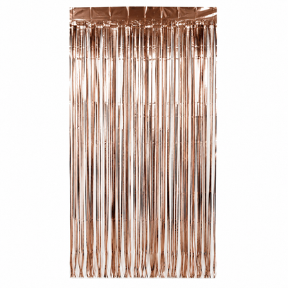 Deurgordijn folie goud/bruin 80 x 180cm
