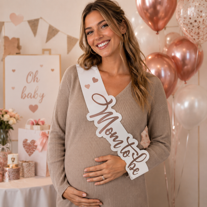 Sjerp Mom to be wit