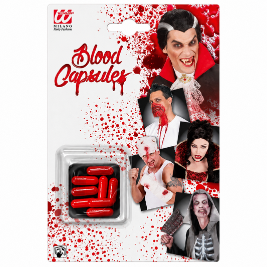 Nepbloed Halloween capsules rood