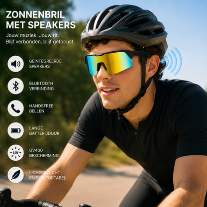 Zonnebril oortelefoon met UV400