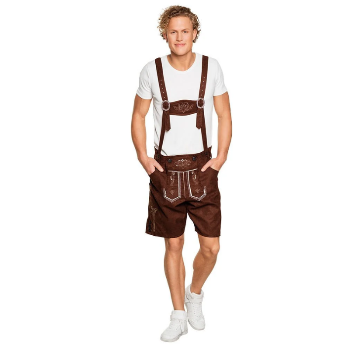 St. Lederhose Jan kort (L/XL) 