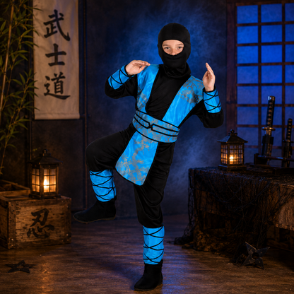 kostuum-royal-ninja-blauw-zwart-jongen-7-9-jaar