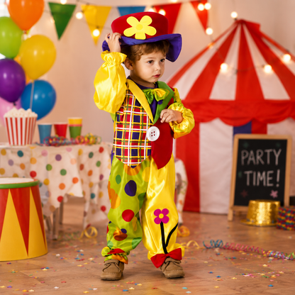 kostuum-clown-meerkleurig-kinderen-3-4-jaar