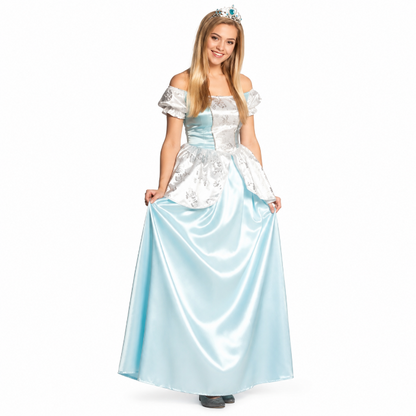 kostuum-prinses-maribel-blauw-wit-meisje-maat-40-42