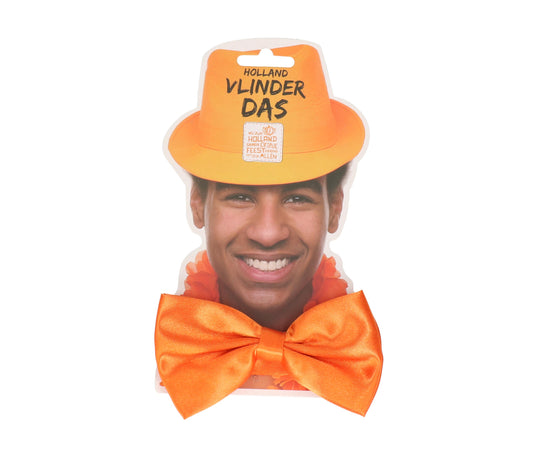 Vlinderdas oranje