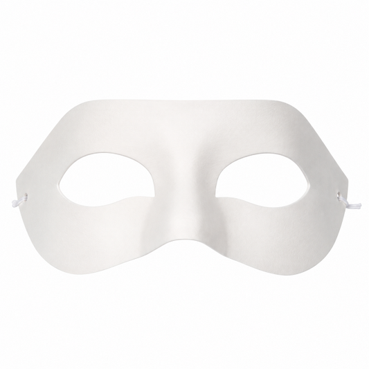 Masker wit half gelaat