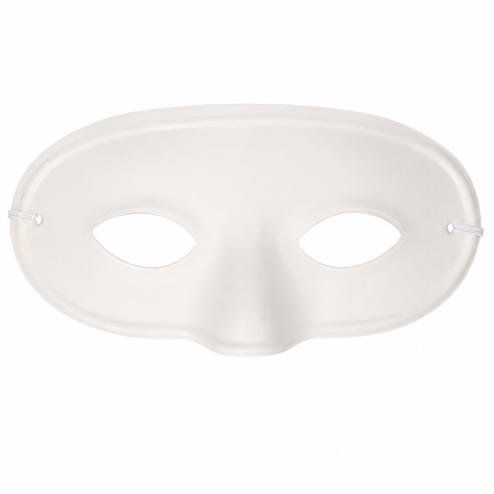 masker-blanco-half-gelaat-rond-wit