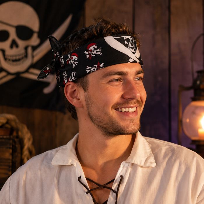 bandana-piraten-zwart-wit