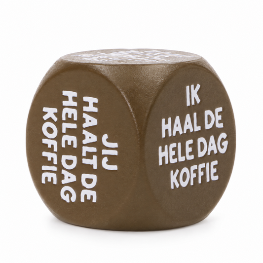 Fun dobbelstenen Koffie