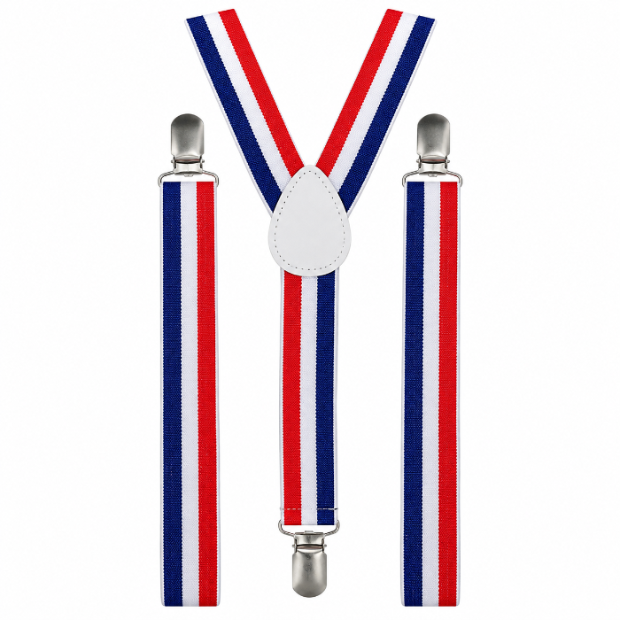 Bretels Holland rood/wit/blauw