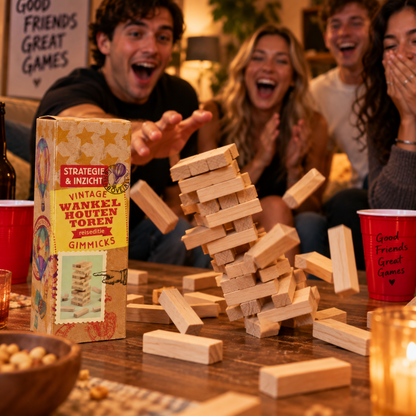 Spel Wankele Houten Toren