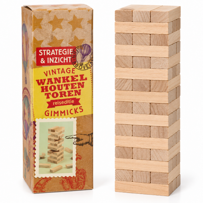 Spel Wankele Houten Toren