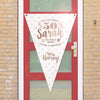 vlag-sarah-50-jaar-wit-roze-100x150cm