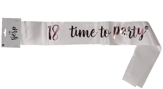 Sjerp verjaardag 18 jaar rose-goud