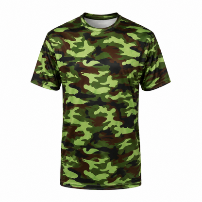 t-shirt-camouflage-groen-maat-l