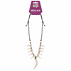 Ketting haaientanden zwart/wit
